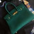 Hermes birkin 35 cm green togo